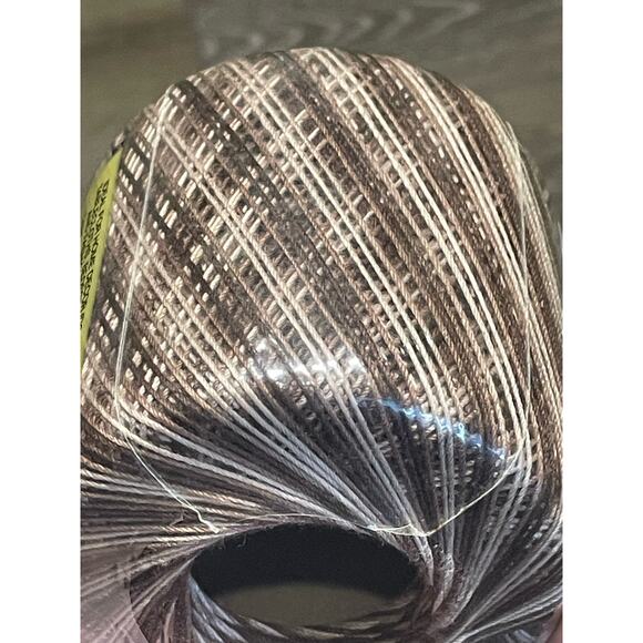 J&P Coats Knit Cro-Sheen Mercerized Cotton Shaded Browns Autumn Colors 150 Yards - Picture 5 of 6